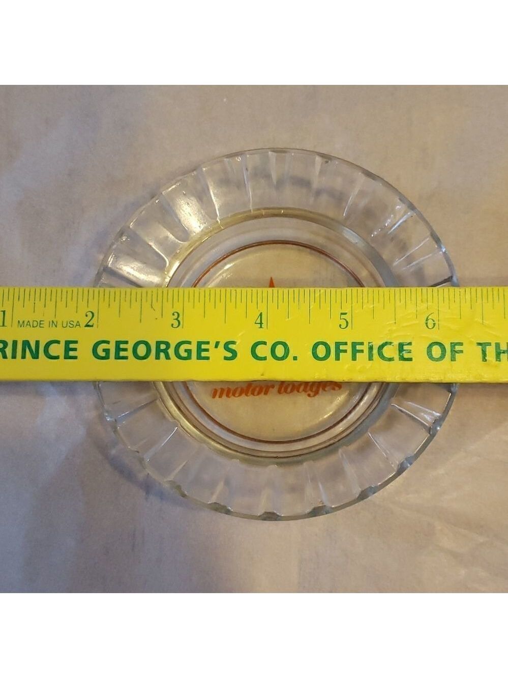 *SOLD* VINTAGE Ashtray Novelty Promo Ashtray Howard Johnsons Motor Lodge - Picture 3 of 12